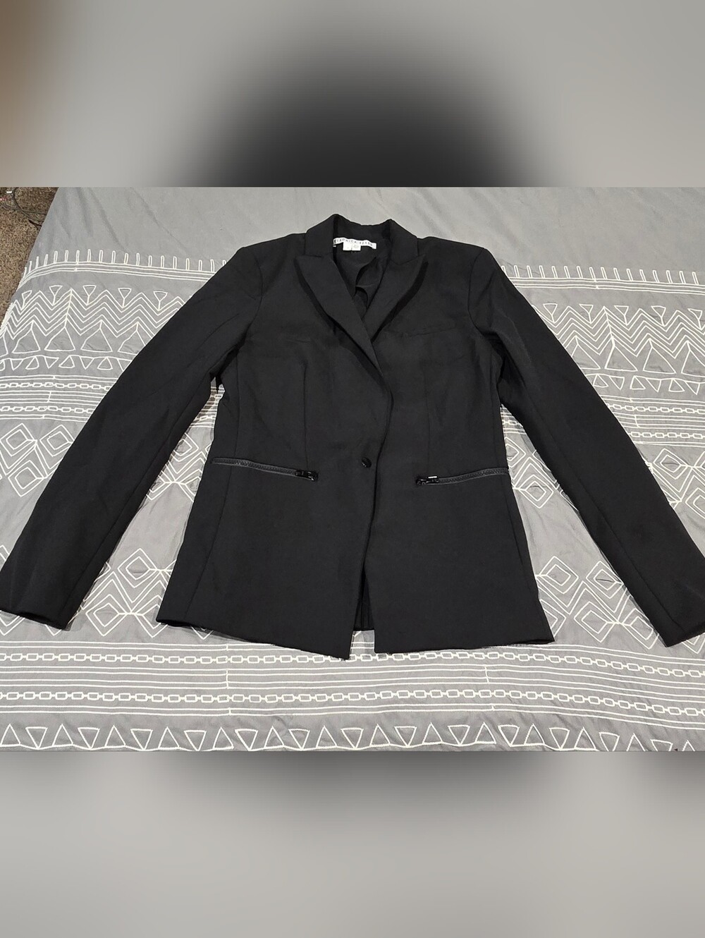 Veronica Beard Scuba Schoolboy Blazer Size 4